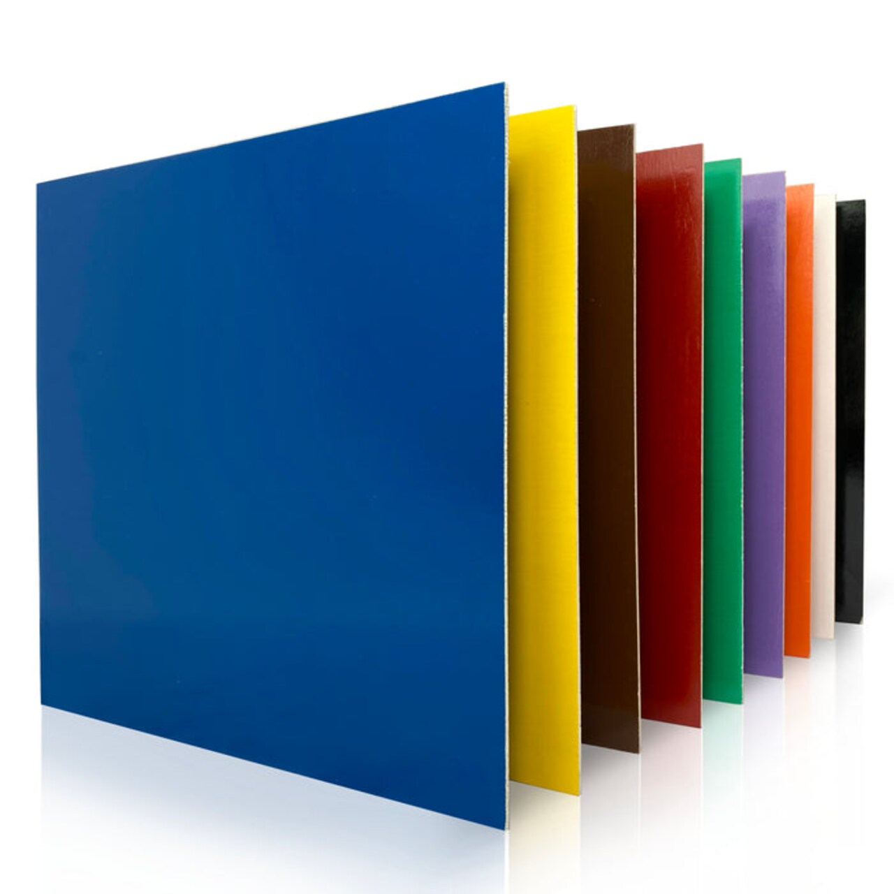 Basswood Colored Wood 12x12 inches Sheets, 1/8th, Thicknesses, Glowforge Diode Ready, 9 or 17 Different Colors Included